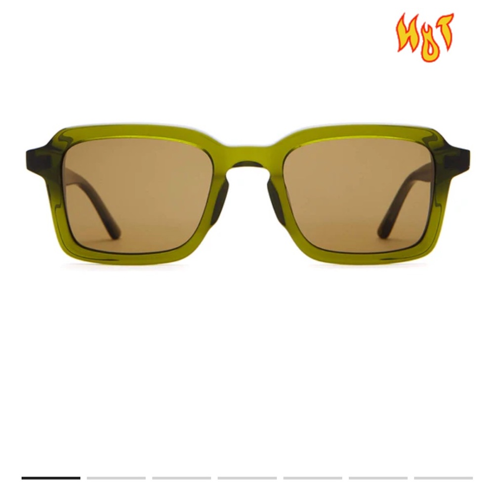 Crap Eyewear Heavy Tropix Green Sunglasses